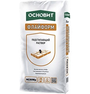 Монтажный подстилающий раствор Флайформ MC80 Wp